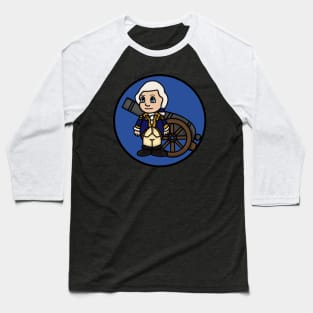 Chibi Henry Knox Circle (Large Print) Baseball T-Shirt